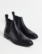Ps Paul Smith Gerald Leather Boots In Black