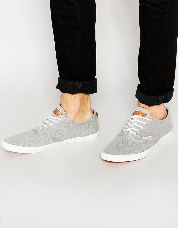 Jack & Jones Spider Canvas Sneakers - Gray