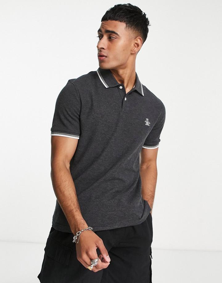 Original Penguin Polo In Gray