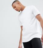 Ted Baker Tall T-shirt With Contrast - White