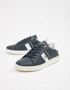 Original Penguin Steadman Retro Sneaker In Navy - Navy