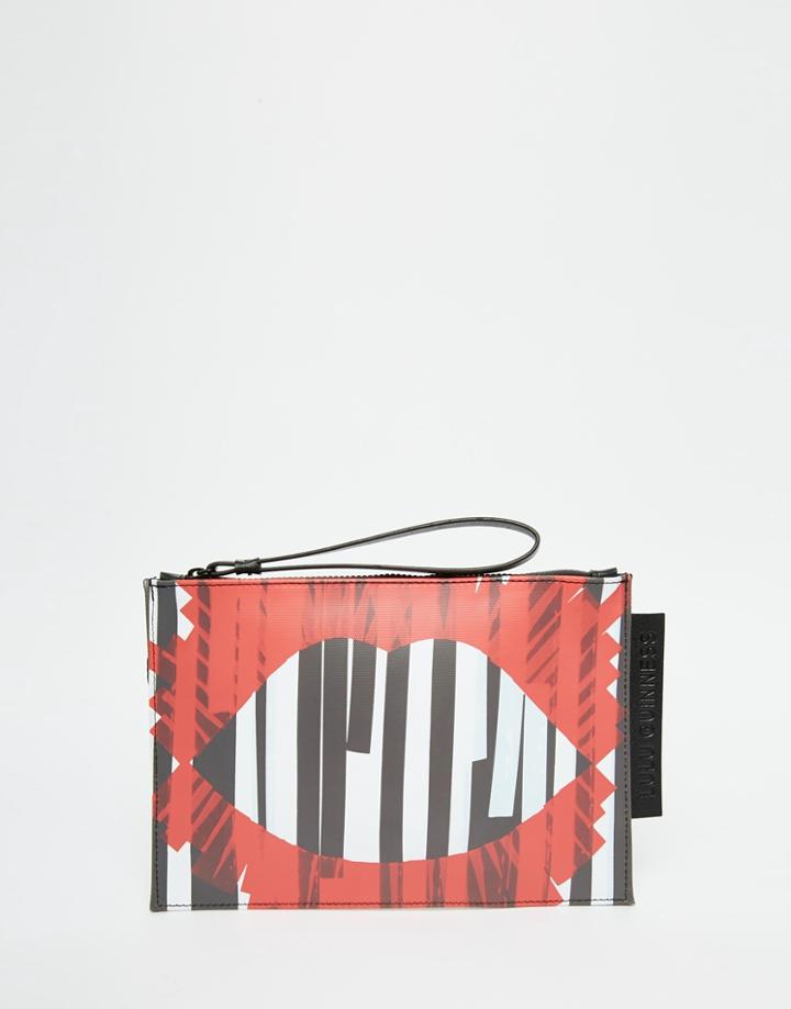 Lulu Guinness Lips Clutch Bag