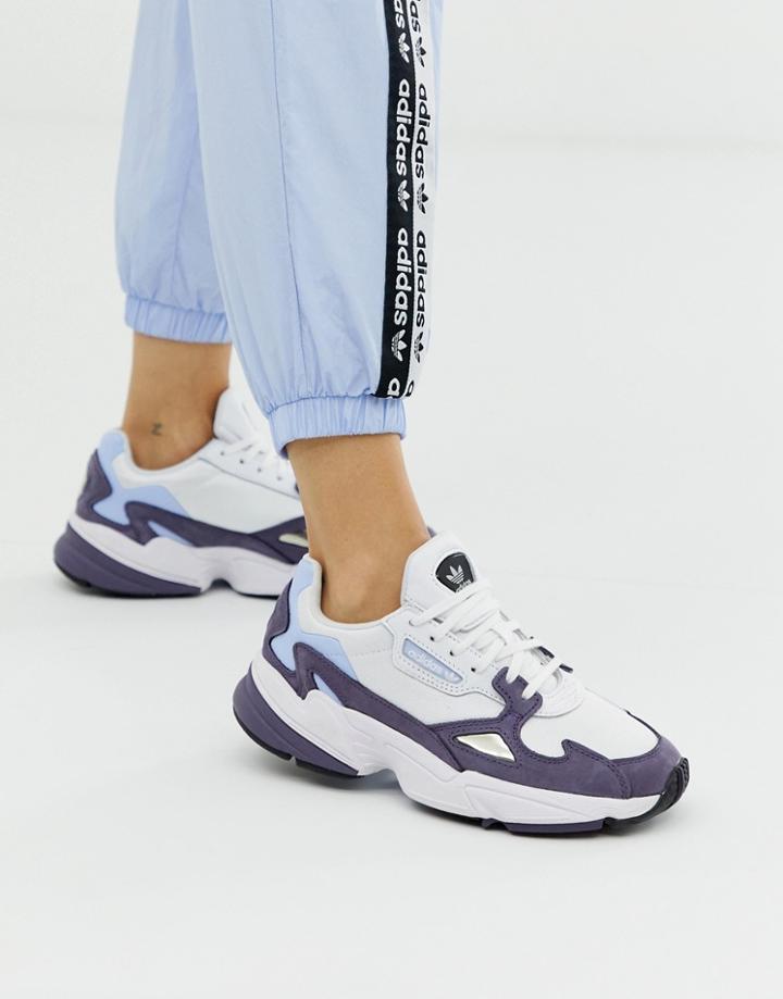 Adidas Originals Ryv Falcon Sneakers In Shady Blue