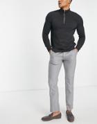 French Connection Skinny Fit Pants-grey