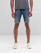 Minimum Denim Shorts - Blue