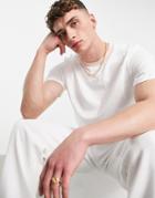Puma Classics Logo Ringer T-shirt In White