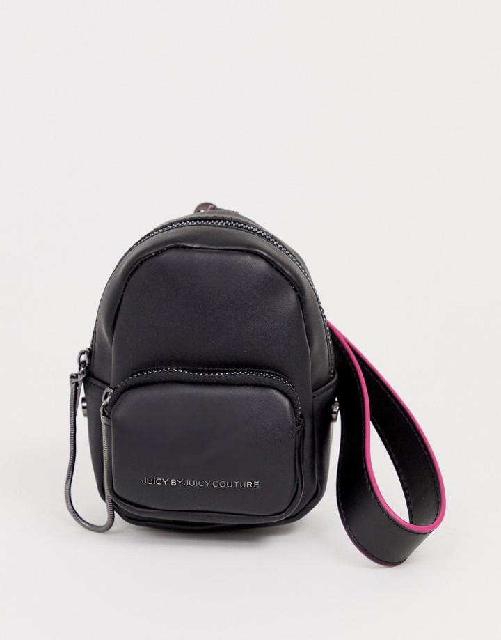 Juicy Aspen Super Mini Backpack In Black