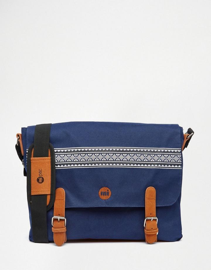 Mi-pac Messenger Nordic Navy Bag - Orange