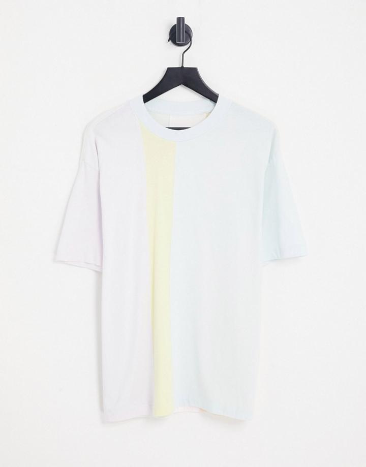 Abercrombie & Fitch Pride Capsule Stripe Color Block T-shirt In Multi