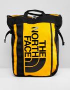 The North Face Base Camp Tote Bag In Yellow - Yellow