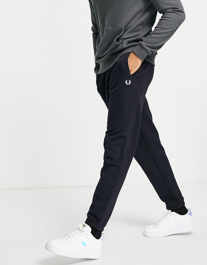 Fred Perry Loopback Sweatpants In Navy