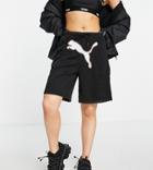 Puma X Dua Lipa Basketball Shorts In Black