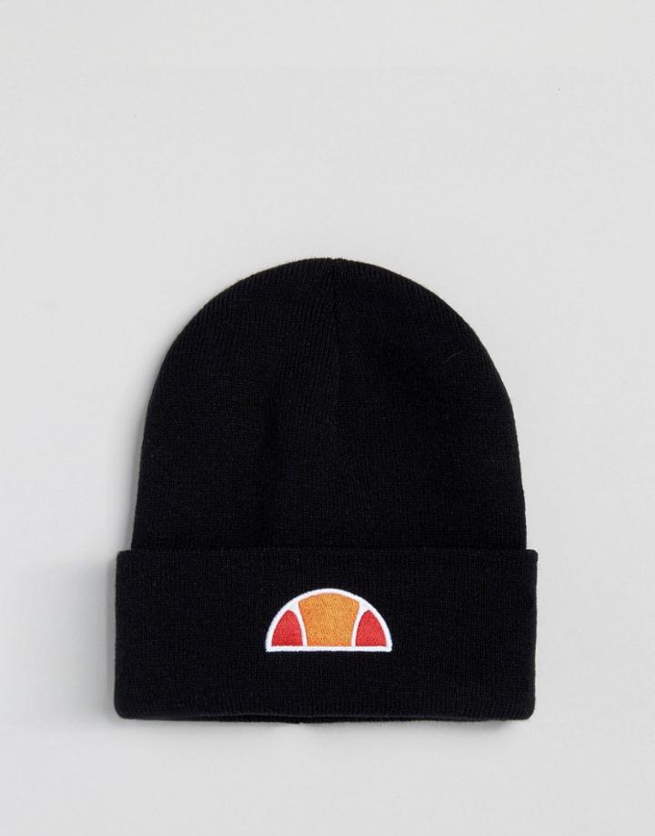 Ellesse Beanie Small Logo - Black
