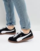 Puma Liga Suede Sneakers - Black