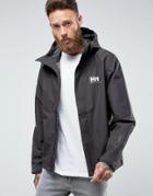 Helly Hanson Zip Hooded Jacket - Black