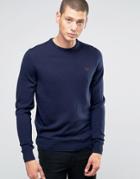 Fred Perry Jumpers With Crew Neck In Dark Carbon - Blue