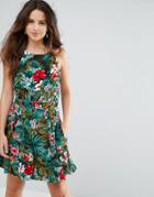 Louche Helia Tropical Print Dress - Multi