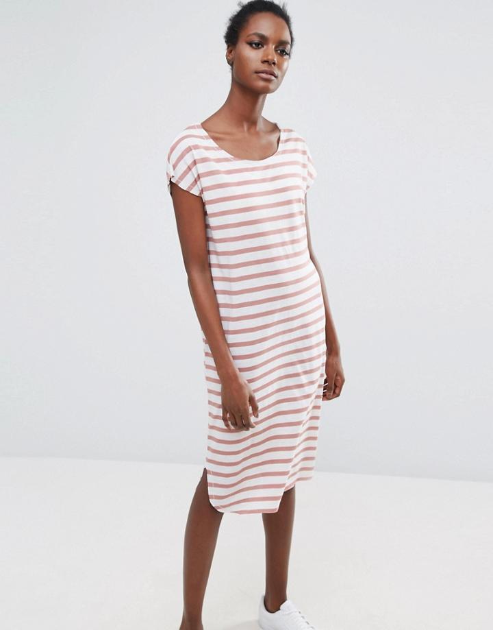 Selected Femme Ivy Jersey Dress - White