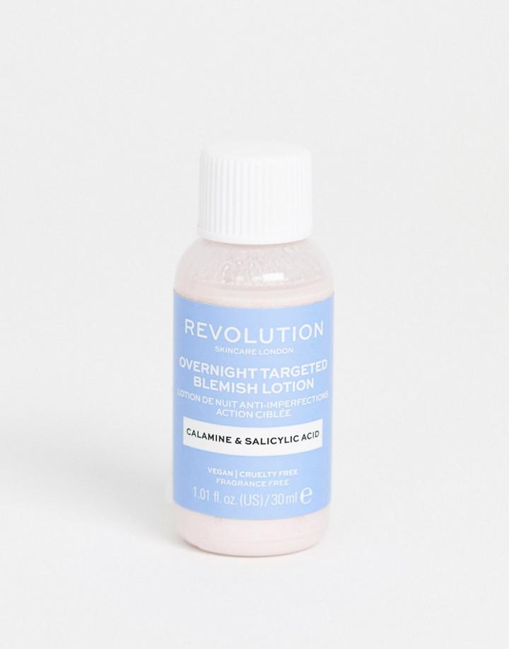 Revolution Skincare Overnight Targeted Blemish Lotion-no Color