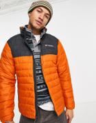 Columbia Powder Lite Jacket In Orange