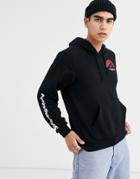 Aprex Supersoft Hoodie In Black With Logo