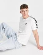 Hummel Classic Chevron Tee In White