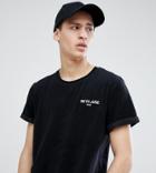 Sixth June Logo T-shirt In Black Exclusive To Asos - Black