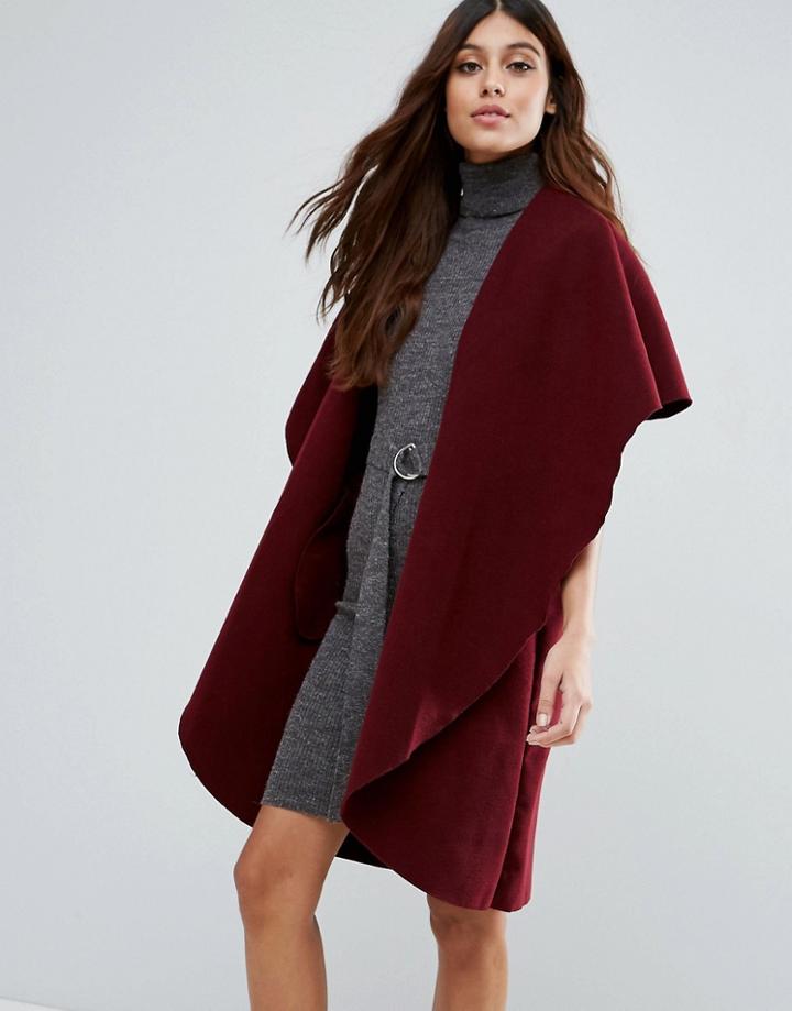 Ax Paris Waterfall Jacket - Red