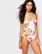 Some Days Lovin Zinnia Swimsuit - Multi