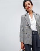 Mango Check Blazer - Multi