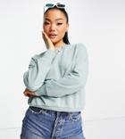 Noisy May Petite Sweatshirt In Slate Gray-grey