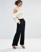 Little White Lies Kelly Jo Wide Leg Pants - Black
