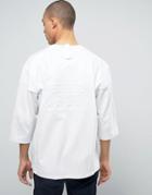 Adidas Originals New York Pack 3/4 Sleeve T-shirt In White Bj9992 - White