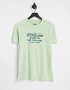 Quiksilver Feeding Line T-shirt In Green