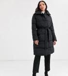 Y.a.s Tall Summer Padded Coat-black