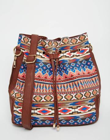 Yoki Fashion Printed Drawstring Bag