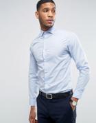 Selected Slim Fit Smart Shirt - Blue