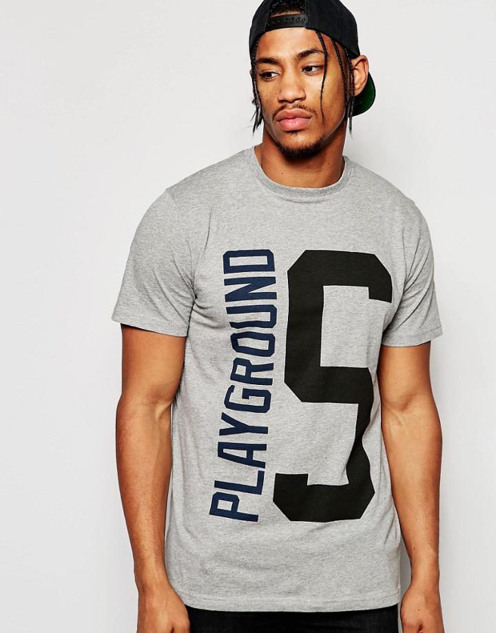 Playground Ps T-shirt - Gray
