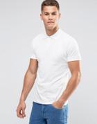 Weekday Jam Polo T-shirt - White