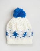 7x Holidays Holidays Tree Beanie - White
