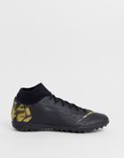 Nike Soccer Superflyx 6 Astro Turf Boots In Black