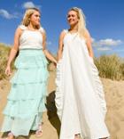 Labelrail X Olivia & Alice Maxi Cami Dress With Ruched Sides And Ruffle Detail-white
