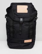 Eastpak Fluster Backpack In Merge Black - Black