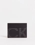 Calvin Klein Large Icon Logo Cardholder In Black