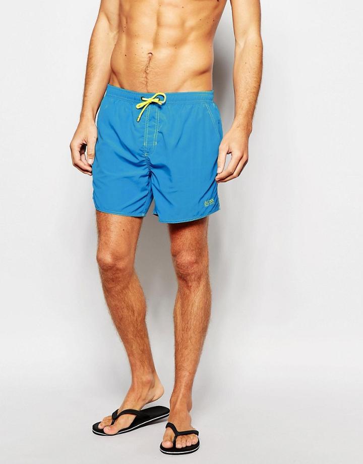 Hugo Boss Lobster Swim Shorts - Blue