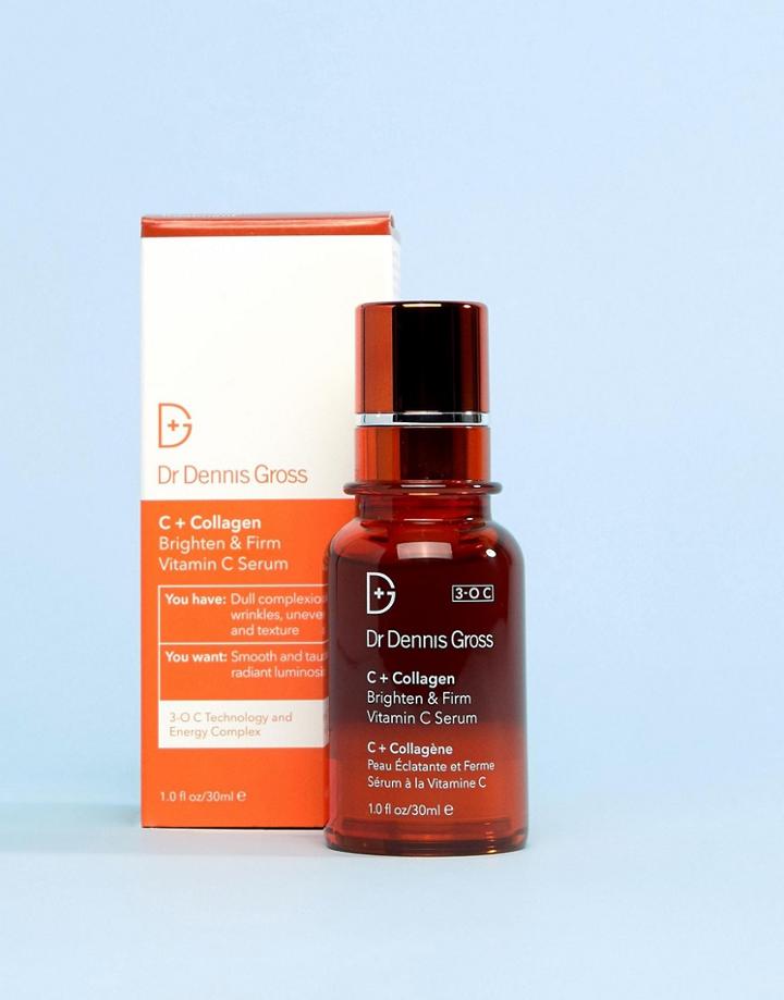 Dr Dennis Gross C+ Collagen Brighten + Firm Serum - Clear