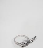 Designb Silver Wing Ring Exclusive To Asos - Silver
