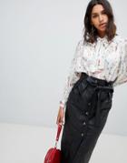 Sabina Musayev Pussybow Blouse With Blouson Sleeves - Multi