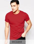 Farah T-shirt With F Logo Slim Fit Exclusive - Rectory