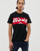 Levi's Chest Lazy Tab Logo Chest Panel T-shirt In Black